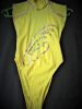 Kids Costumes to Hire - Neon Yellow Leotard - Teen Girl